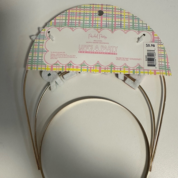 NWT NEW lot bundle of 4 Easter items Bunny headband 2 sunglasses - Picture 6 of 11